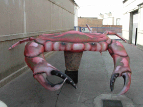 4 m inflatable crab