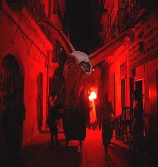 Kalavera themed dragon