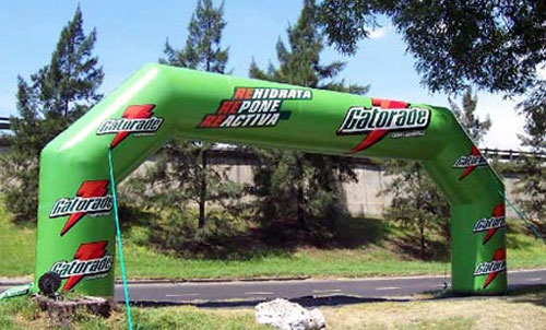 Cat-shaped themed arch